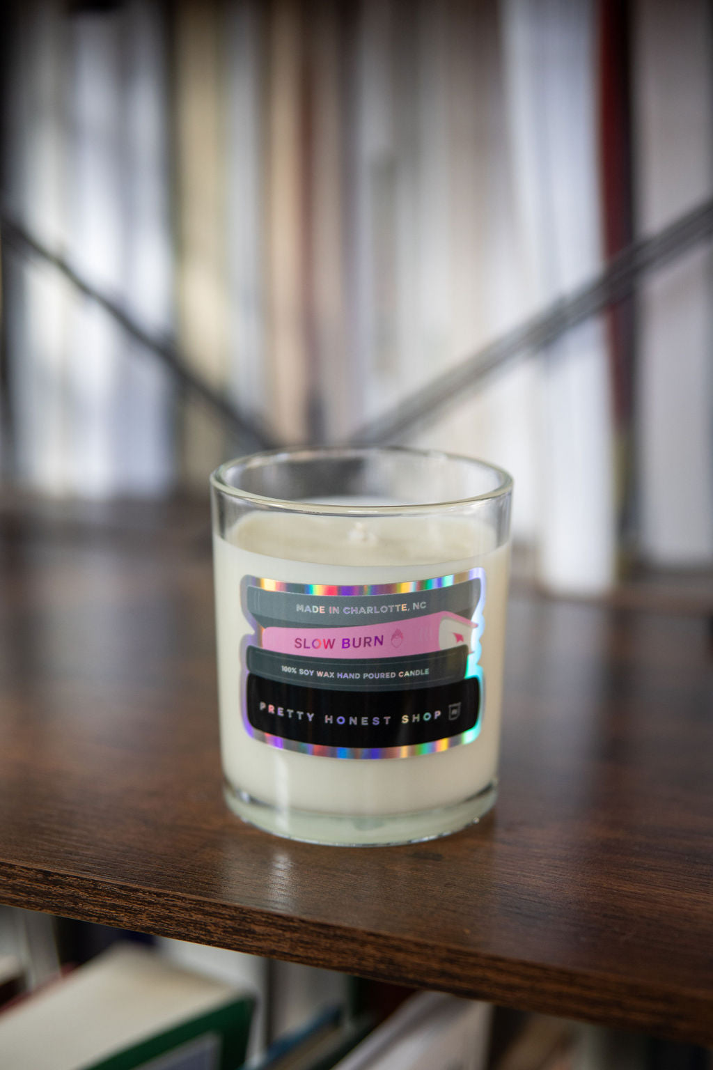 Slow Burn Book Candle