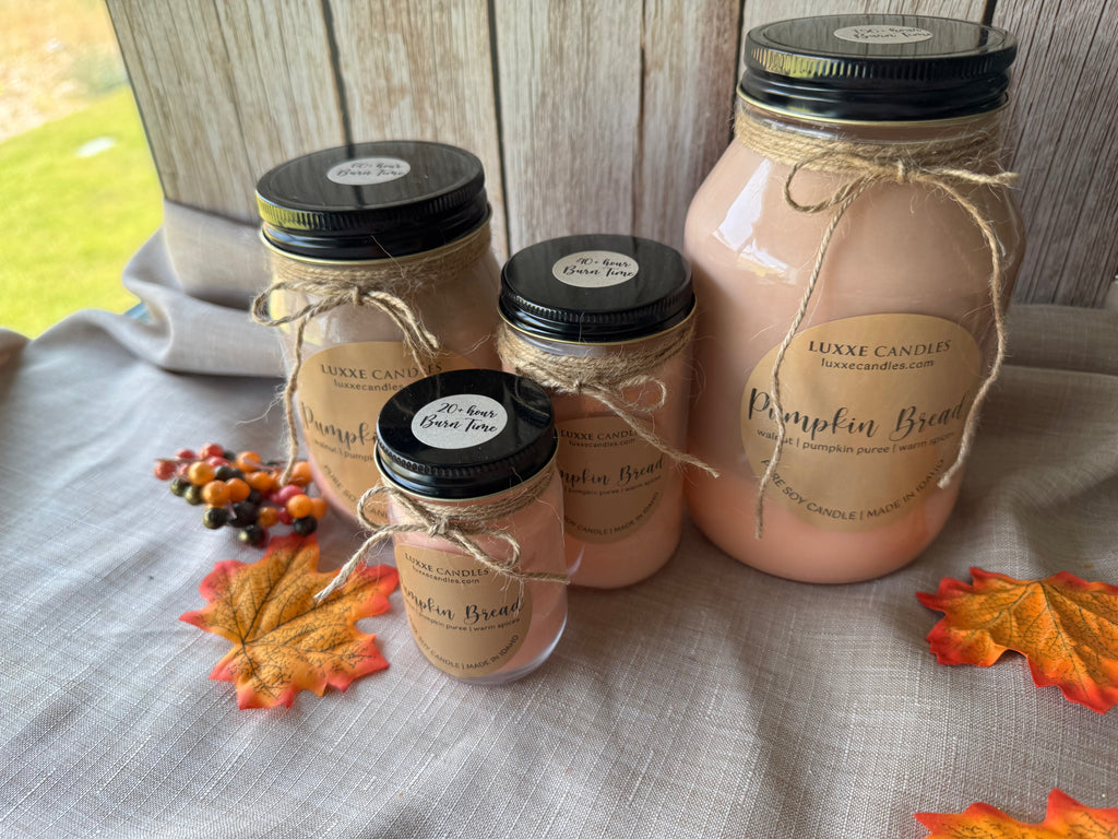 Pumpkin Bread Fall Scent | Organic Soy Candle