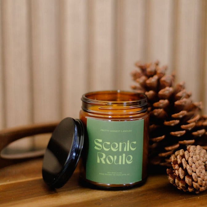Eucalyptus and Pine Candle: Scenic Route Candle