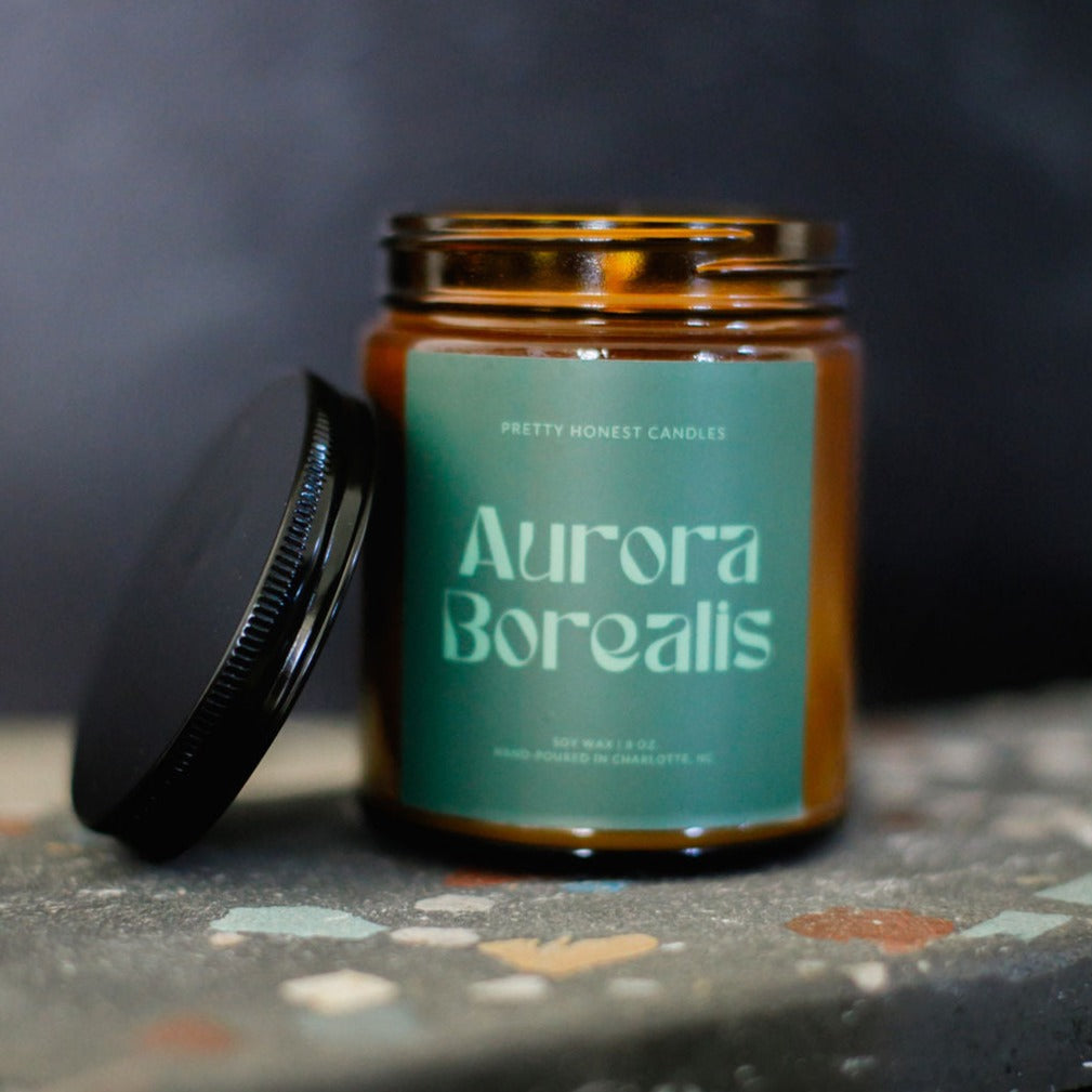 Cardamom Candle: Aurora Borealis Candle