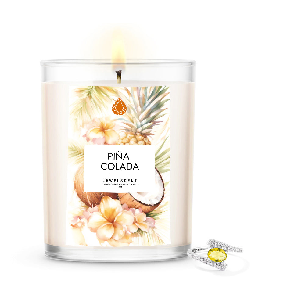 Pina Colada 18oz Home Jewelry Candle